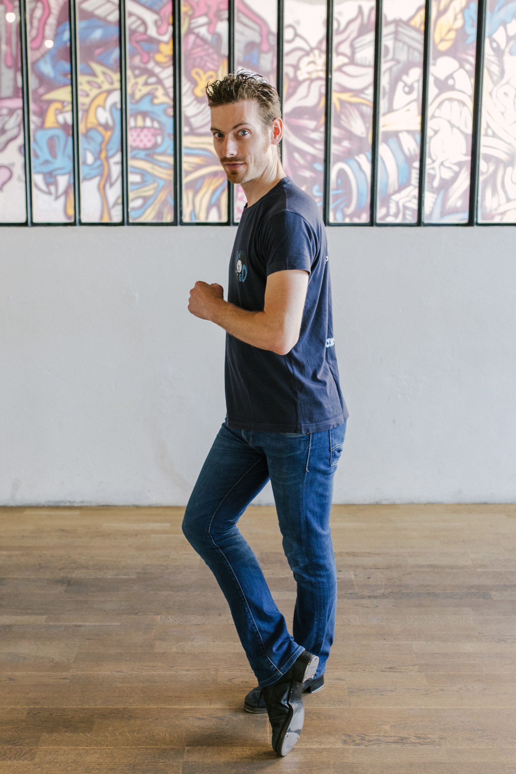 Benjamin professeur de danse à Charly