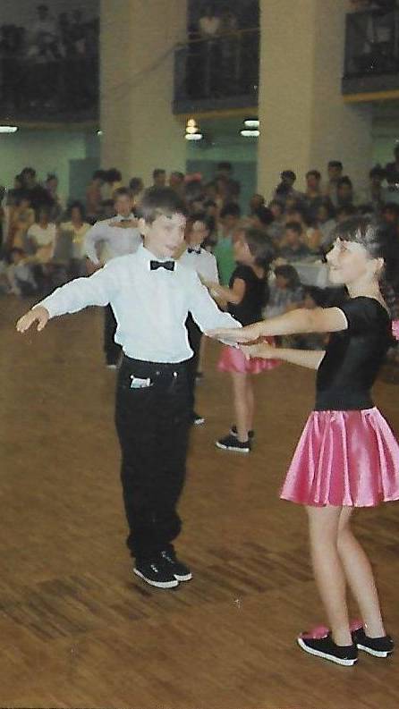 Benjamin Leclers a démarré la danse enfant