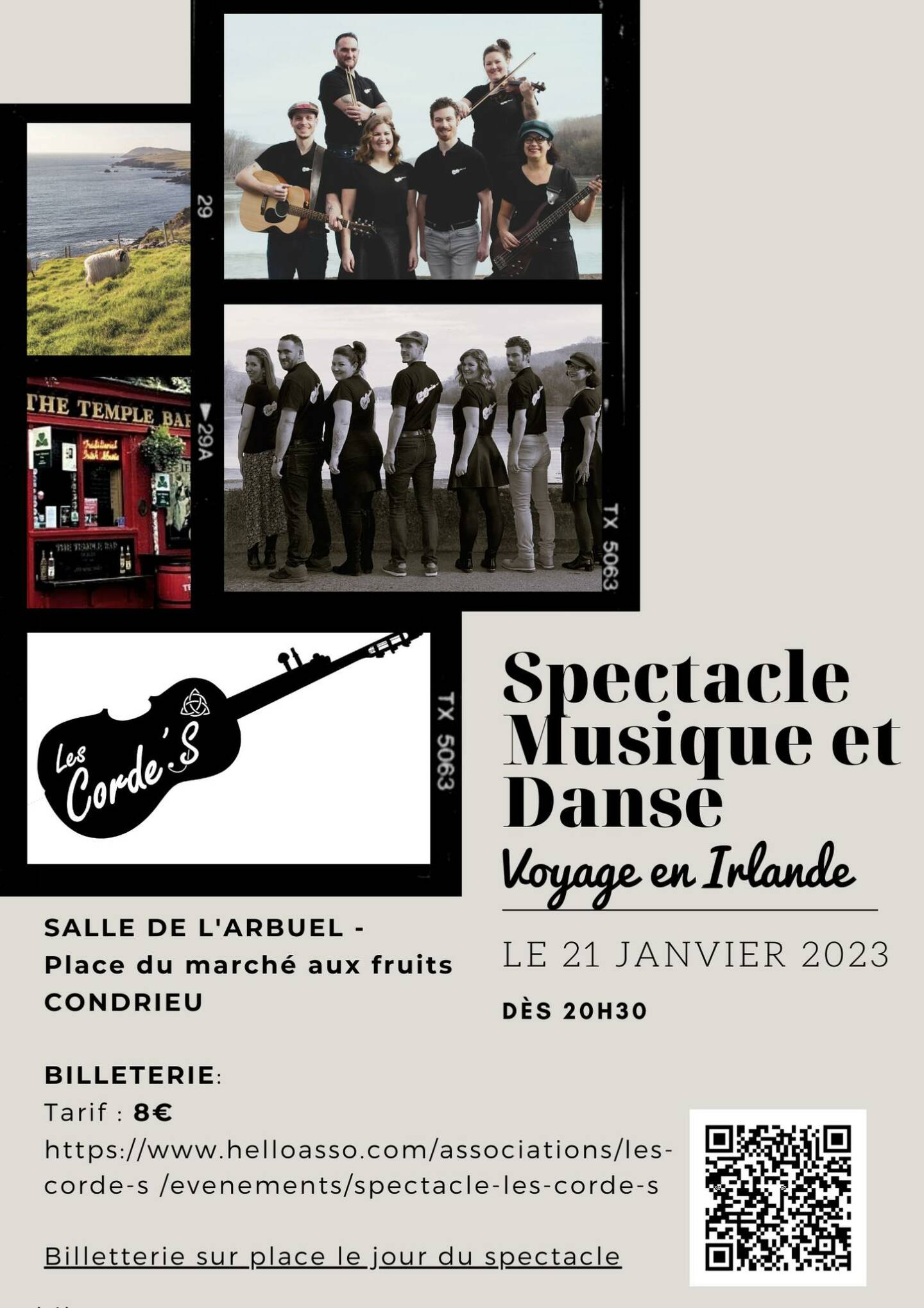 Spectacle musical Les Corde's à Condrieu