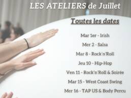 flyer ateliers dates