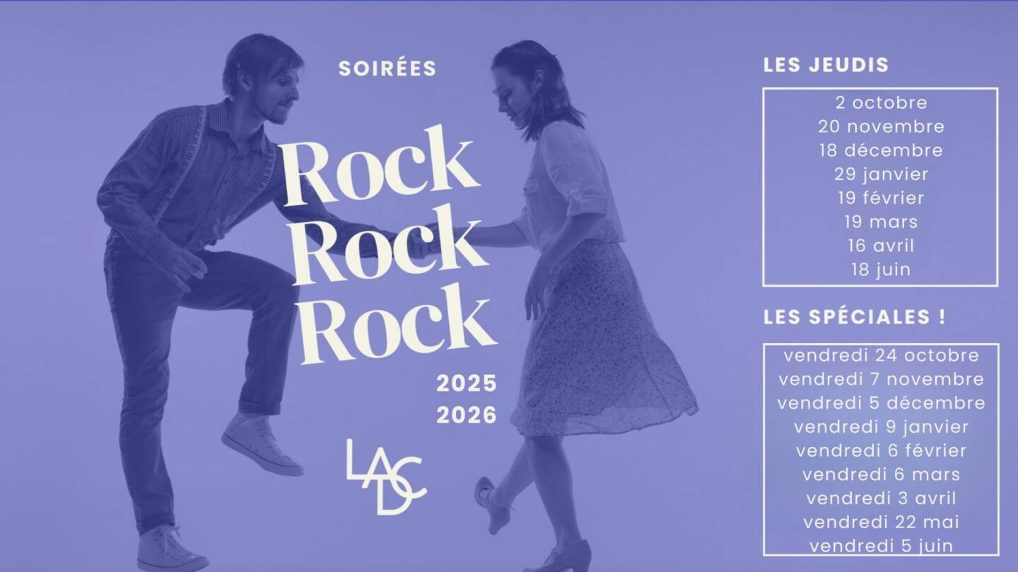 soirée rock 2025 2026