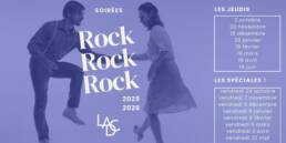 soirée rock 2025 2026